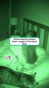 47K views · 217 reactions | Cat chaos: Night vision nightmare strikes at 2AM  | Grumpy Old Gits | Facebook