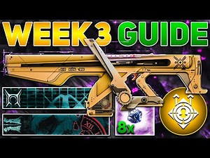 Encore Exotic Mission Week 3 Guide (Onslaught, Secret Chest & Emblems) | Destiny 2 The Final Shape