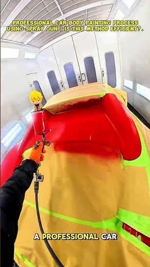 Professional Car Body Painting Process Using Spray Gun | Is This Method Efficient?.