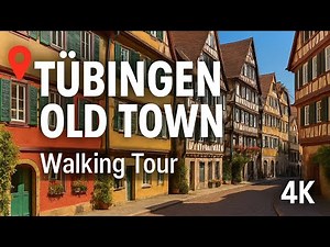 Tübingen Altstadt Walking Tour | Explore Germany's Most Beautiful Old Town (4K)