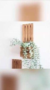 Brilliant Dollar Tree DIY Using Mini Pallets 😍 #dollartreediy #diy #walldecor #homed #diydecor