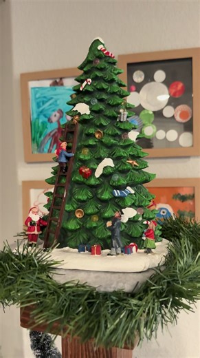 Village Tree: My Favorite Christmas Decoration