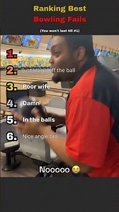 Ranking bowling fails that hurt to watch #funny #bowling #fails