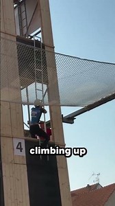 Firefighter Ladder Race Ends With a Shocking Record!