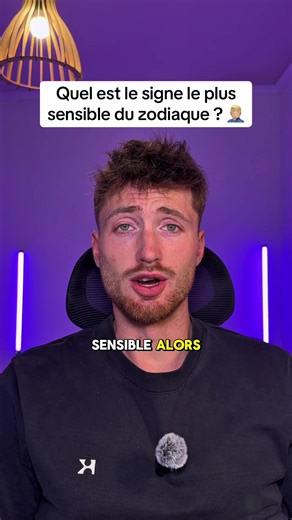 Quel est le signe le plus sensible du zodiaque ? 🤦🏼‍♂️#astrologie #signeastrologique