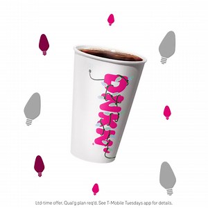 607 reactions · 158 shares | It’s National Espresso Day. Your move. We’ll kick in $3 for customers to spend at Dunkin'. #TMobileTuesdays #caffeinefuelsmylife | T-Mobile | Facebook