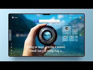 Latest Website UI Design Tutorial | Website User Interface Designing In Adobe XD