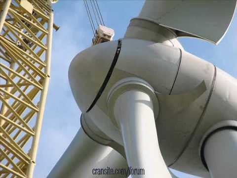 Montage d'une éolienne - étape par étape
