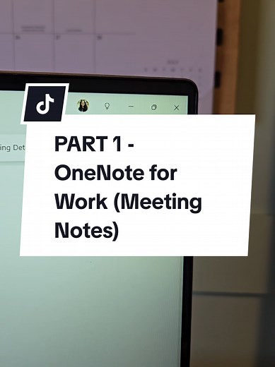 OneNote for Work: Creating and Organizing Templates