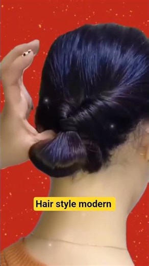 Hair do style simple dan modern! Hair style tutorial! #hairstyle #tutorial #hair #trend #beautiful