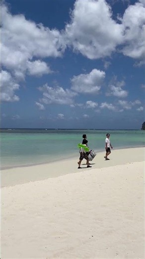 Walking Alone on a Beautiful Beach in Guam 🏖️ | Solo Travel Vlog