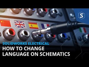 How to Change Language in SOLIDWORKS Electrical | Beginner SOLIDWORKS Tutorial