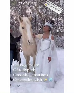 12K views · 941 reactions | BTS of Simply Savannah Art photoshoot with model @justcallmekish on IG in our Hyrule Gown from our Etsy Store with crown from Miss G Designs and gauntlets from Aconite Creations ❄️ | Firefly Path | Facebook