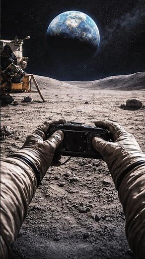 POV: You Just Landed on the Moon (1969 Astronaut View)