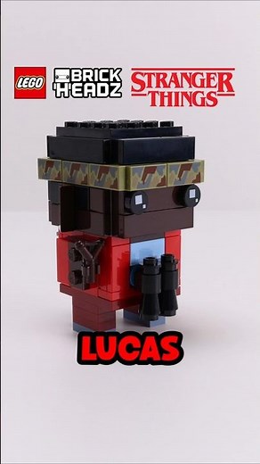 Lego Brickheadz - Stranger Things - Lucas Sinclair - Speed Build - Set 40801