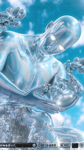 Ever wondered how to create a chrome material in blender? Here is the tutorial. . You can find the whole project file for Blender, no plugins tomorrow on Patreon. . #design #graphicdesign #dailydesign #customtypography #animation #coverart #blender3d #blenderart #art #artwork #motiongraphic #blendertutorial #artinvader #fy #fyp