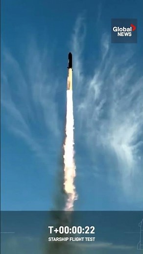 SpaceX Starship launch fails minutes after reaching space 🚀 #SpaceX #Starship #ElonMusk