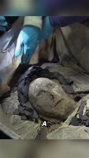 They Opened a 350-Year-Old Coffin And He Was Perfectly Preserved! 😱 #shorts