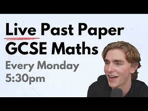 Live GCSE Maths Past Paper