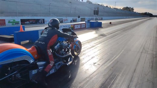 Test pass top fuel | Universal Fleet & Tire Racing