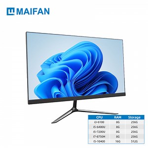 [Hot Item] Basic Office Aio Dekstop Computer 24inch FHD I5-13th with Dp HDMI