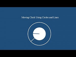 How to Create a Moving Clock Using Circles and Lines in PowerPoint