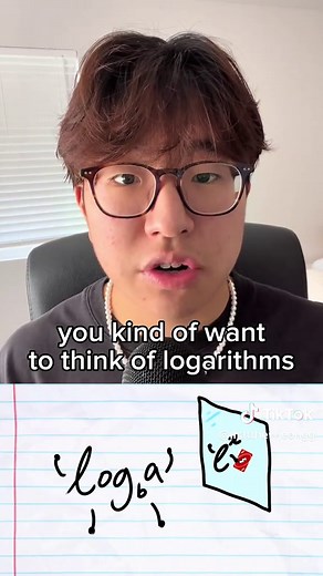 Logarithms explained in just 45 seconds #math #algebra #highschool #school #study #fyp #sat