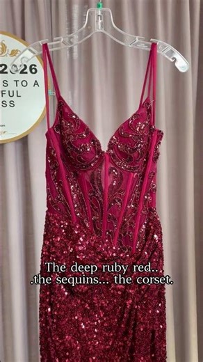 Red or Green? TFB6010 ✨ Christmas Sequin Gown Details You’ll Love