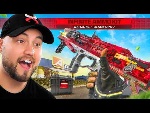 Warzone added a NEW INFINITE AMMO MAGAZINE.. seriously.