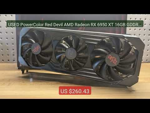 USED PowerColor Red Devil AMD Radeon RX 6950 XT 16GB GDDR6 Gra... — Best Buy 2026 | Great Quality!