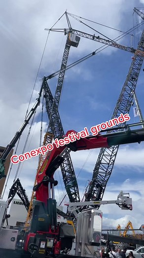 When 160,000 blue collar men and women show up to the conexpo festival grounds #conexpo #foryou #bluecollar #construction #itbelikethat #roughiron