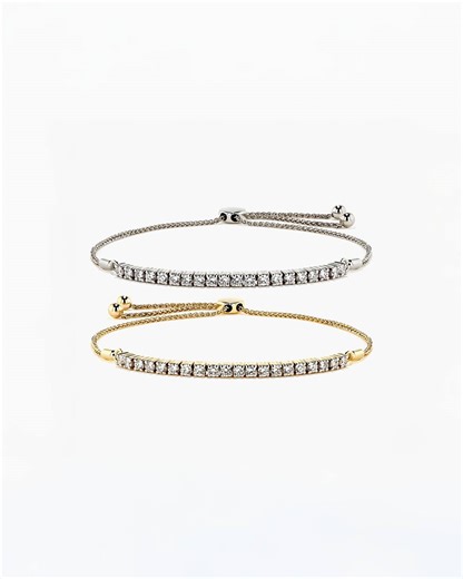 The vibes are giving... ✨ Gift with Purchase ✨ Spend $3,000 or more and dazzle in this stunning bolo bracelet - our treat! You can choose between 14K Yellow or White Gold. We love the bolo clasp for comfort and versatility - the perfect everyday luxury! No code needed, while supplies last. Limited time only. Terms at https://bit.ly/MiaDonnaPromotions. #bolobracelet #braceletstack #bracelets #yellowgolddiamondbracelet #whitegolddiamondbracelet #labgrowndiamondbracelet #yolo #bolo | MiaDonna