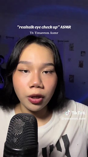 ASMR Eye Check: Relax and Unwind with Soothing Sounds