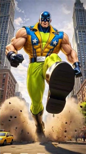 O poderoso Colosso Dourado. Breve em Omega Factor! Um novo universo começa agora! Siga @valkh.omega