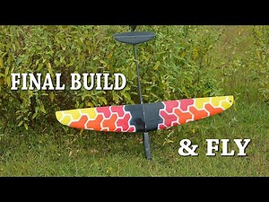 Final Build DLG Glider 1m 2 Channel - Test Flight
