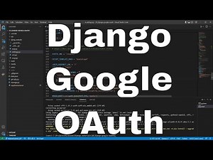 Django tutorial - How to authenticate using Google #20