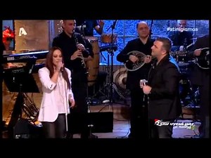 Αντώνης Ρέμος & Μελίνα Ασλανίδου - Θα προχωράμε μαζί - Ροκ Μπαλάντα (Στην υγειά μας 24.12.2014)