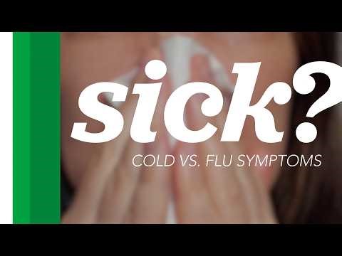 Cold vs Flu Symptoms