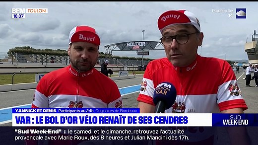 130 après sa création, le Bol d'or vélo fait son retour ce week-end sur le circuit Paul Ricard | BFM Toulon Var