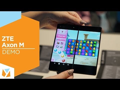 ZTE Axon M: Dual-Display Phone Hands-on Demo