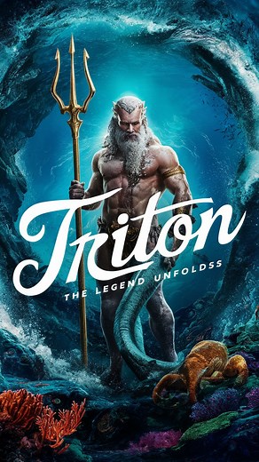 Triton: The Ocean’s Mighty Herald 🌊🏛️ . . . #Triton #GreekMythology #SeaGod #PoseidonsSon #MythicalLegends #OceanMystery #AncientGods #MermaidsAndTritons #LegendsOfTheSea #MythologyLovers #MythsAndLegends | Myths & Legends