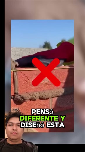 ingeniosa herramienta para aplicar mortero #amazing #dúo #ingenieria #construction #viralvideo