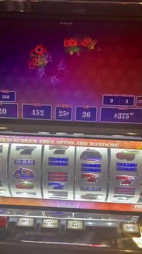 Red Spin Bonus on Multi-Line VGT Slots at Winstar Casino Oklahoma