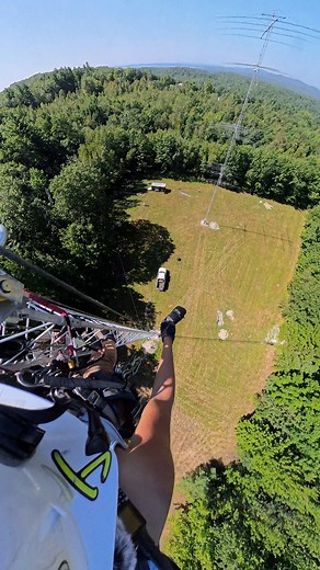 189K views · 1.5K reactions | Quick hardware check at 100’. This rotating ring was just installed to let the whole tower spin a full 360°. It’s rolling smooth — now it’s time to get the guy wires on and lock everything in place. ⚙️#VCTowers #hamradio247 #towerclimbing #riggingwork #hamradio #fieldwork #engineering #fblifestyle | VCTowers | Facebook