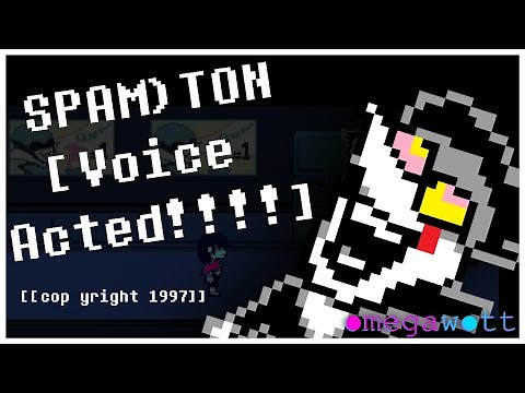Spamton Fan Dub (Deltarune Chapter 2 Voice Acting)