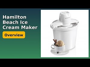 REVIEW (2026): Hamilton Beach Ice Cream Maker. Features.