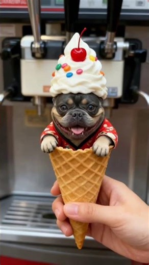 Bully dog ice cream #惡霸犬 #funny #萌寵 #americanbully #狗狗 #pets #animals
