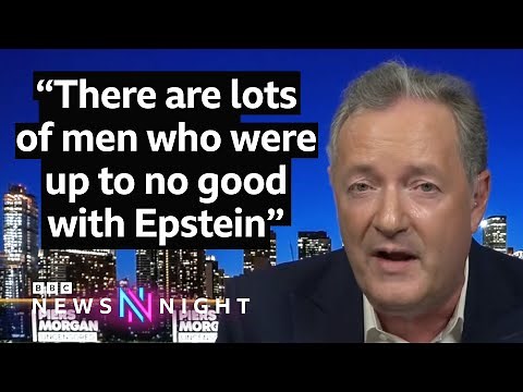 "A murky, messy pool" | Piers Morgan demands Epstein files released in full
