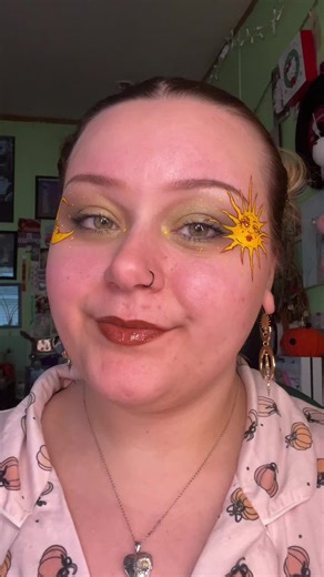 Creative Sun and Moon Makeup Tutorial