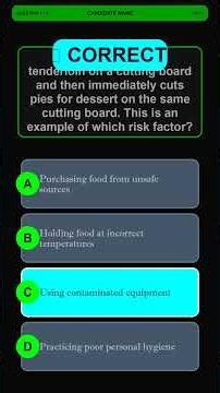 ServSafe Manager Exam Answer Sheet 2026